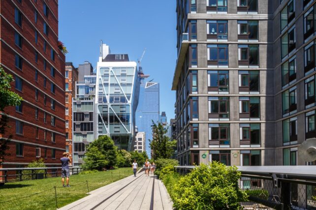 Manhattan il giardino sulla ex High Line newyorkese