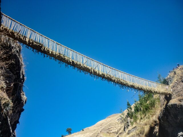 Ponte Inca appeso di Q'eswachaca