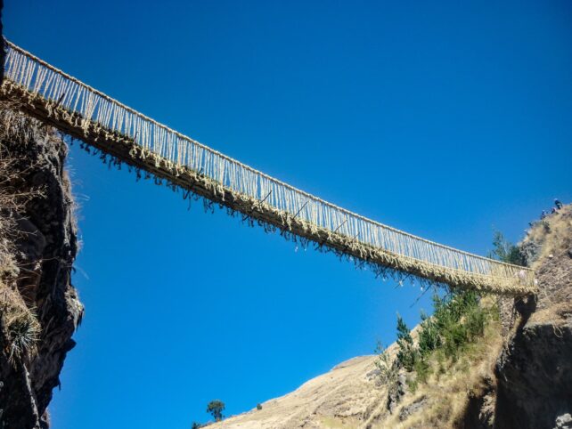 Ponte Inca appeso di Q'eswachaca