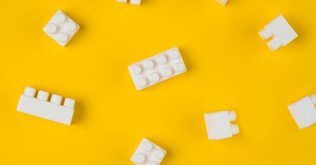 Lego di cioccolato bianco